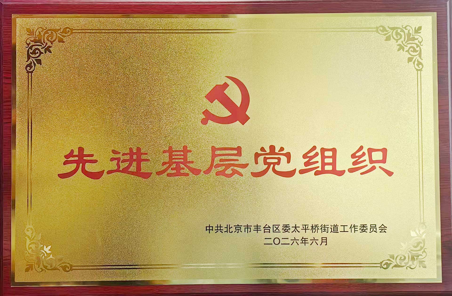 喜报｜党建引领践初心 载誉前行庆华诞——安博app登录入口-安博(中国)招标安博app登录入口-安博(中国)党支部获评辖区“优秀基层党组织”